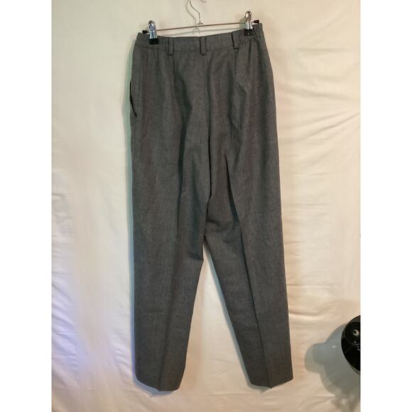 1010 Talbot Petites Womens Wool Dress Pants Gray Size 4P - Picture 2 of 4